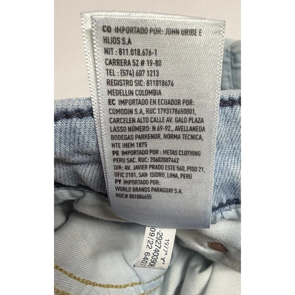 American Eagle Jeans Men’s 32X34 Airflex+ Athletic Straight Blue Light Wash - Picture 11 of 16